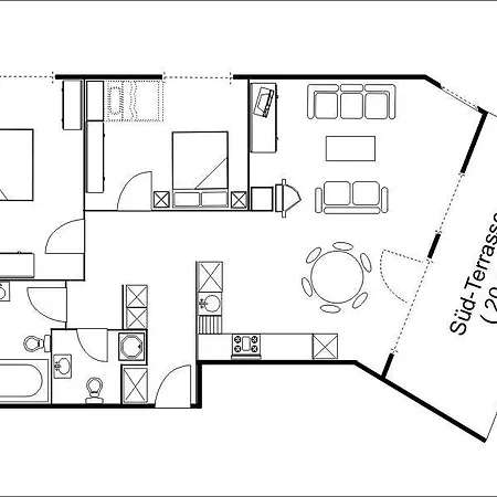 公寓 True-sura Nr. 4 施库尔